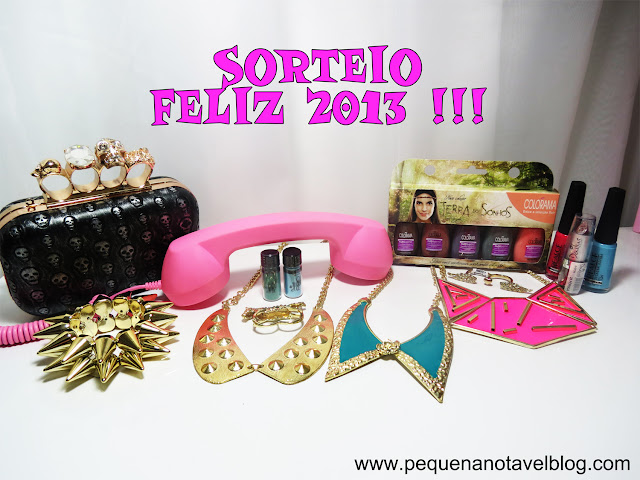 SORTEIO MIMOS – FELIZ 2013!!!
