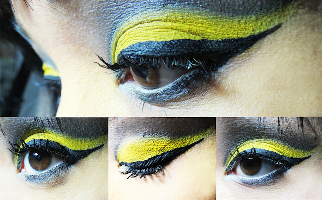 Yellow makeup – Inspiração Beyonce